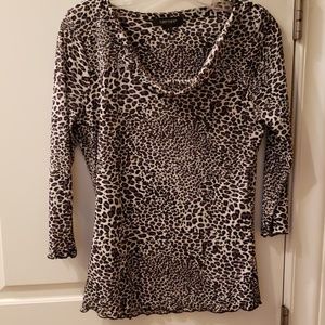 Karen Kane Animal Print Top